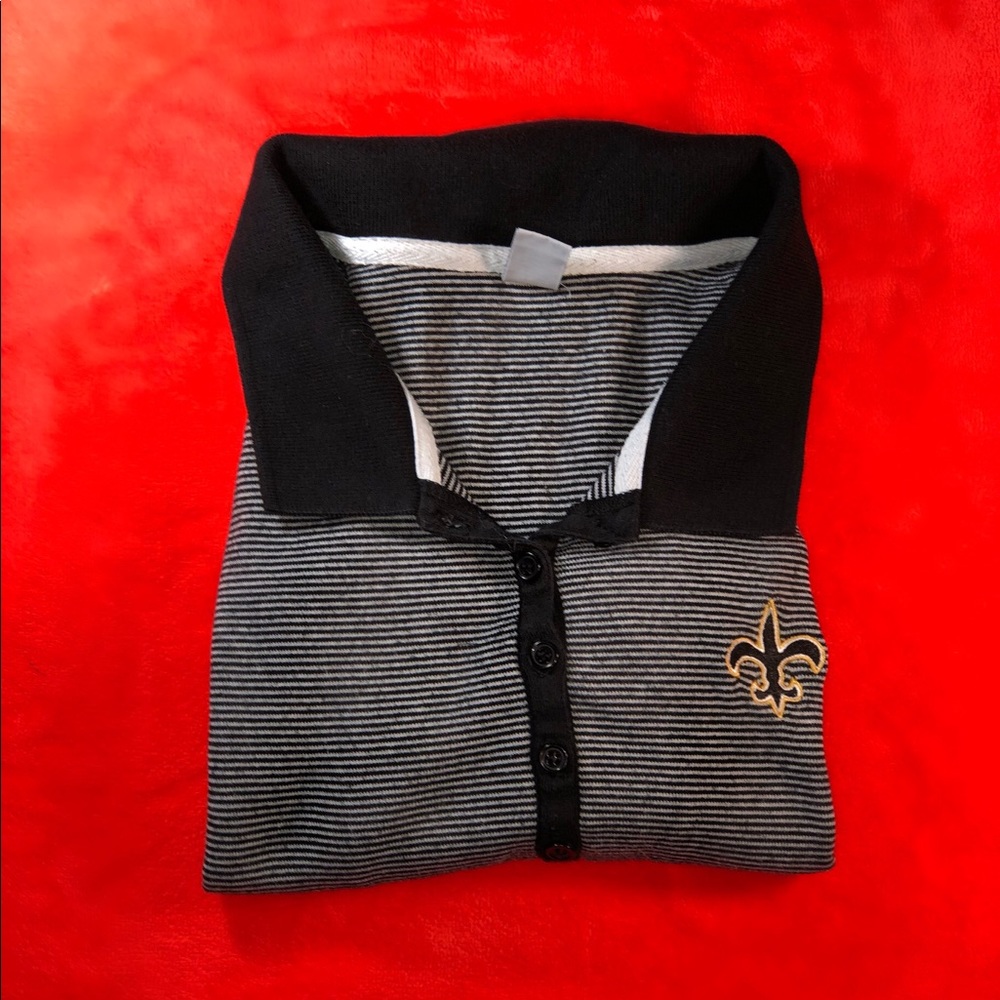 Saints Collard Shirt